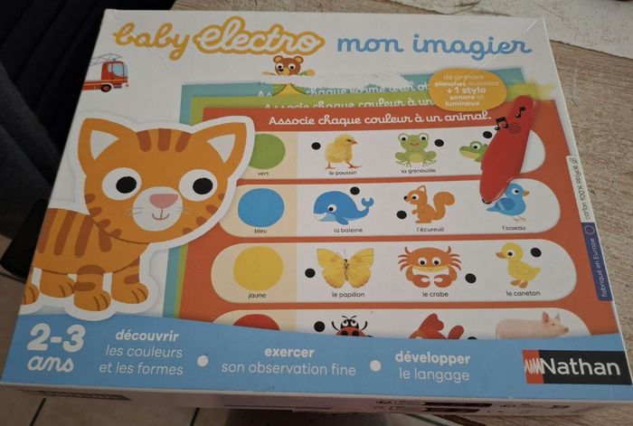 Baby electro mon imagier