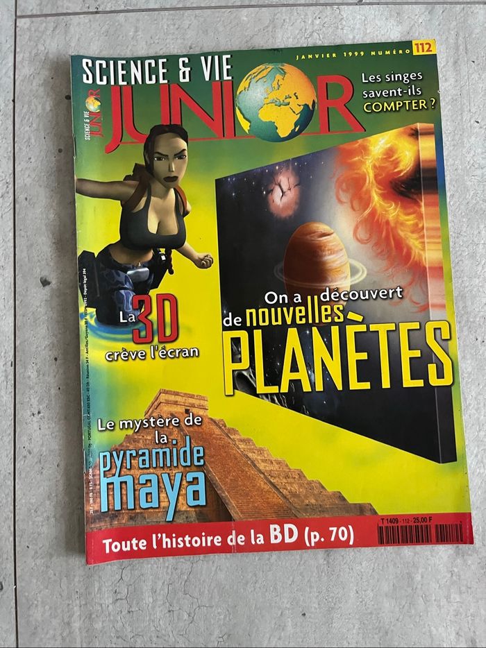 Science et Vie junior numéro 111 et 112 - photo numéro 3