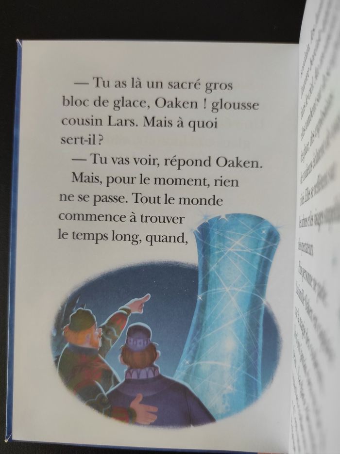 Livre la magie des aurores boréales la reine des neiges - photo numéro 3