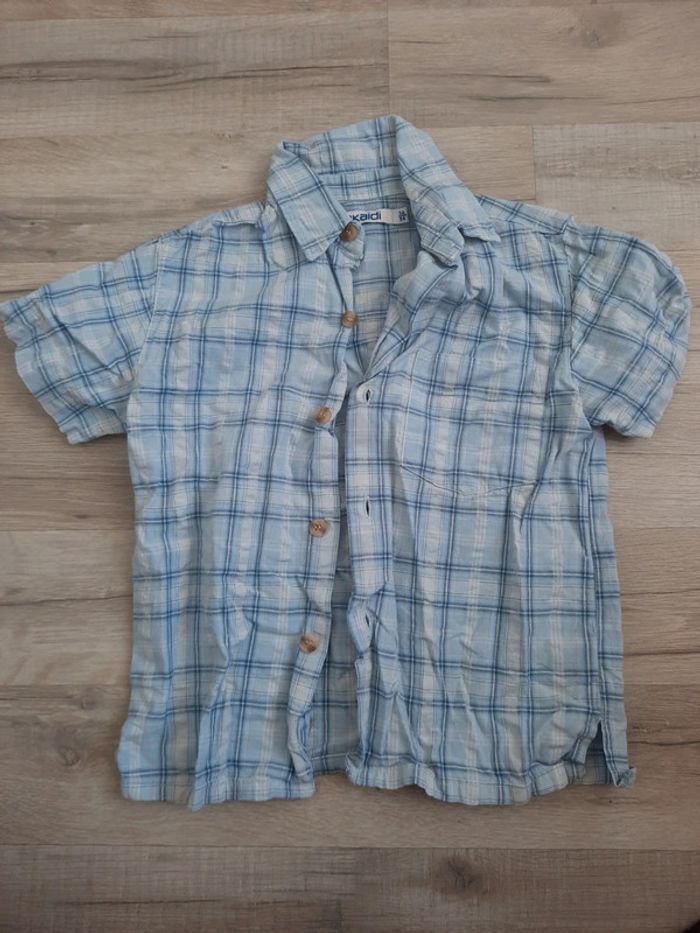 Chemise manches courtes 3 ans