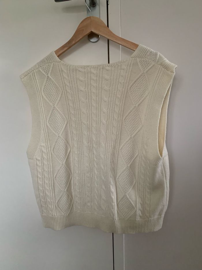 Cardigan sans manche - photo numéro 4