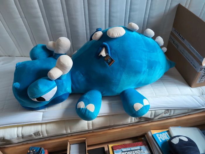 Lot peluche XXL Dofus Wakfu: Grougaloragran, Chacha, Dragoune bleue - photo numéro 5