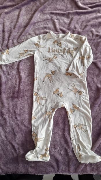 Pyjama coton bambi