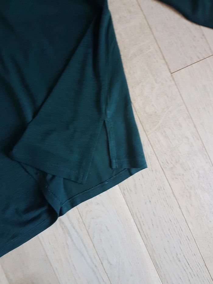 Haut manche 3/4 vert taille S KIABI - photo numéro 7