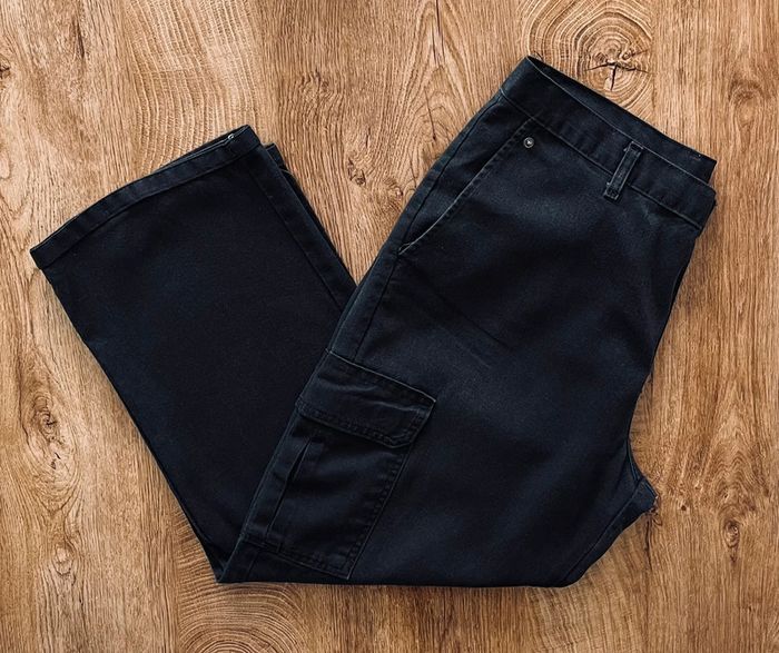 Pantalon cargo large/baggy noir Dickies Genuine pour homme, taille W 36 (46 taille française) - photo numéro 4