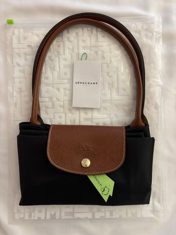 Sac Longchamp couleur noir et marron
