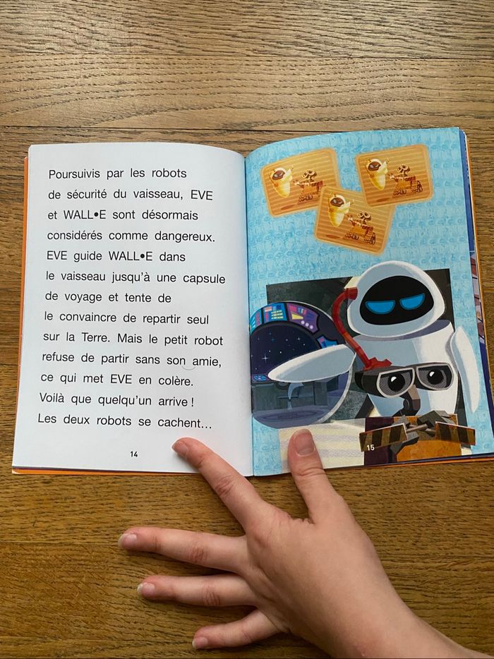 Livre J’apprends à lire Wall.E CE1 - photo numéro 3