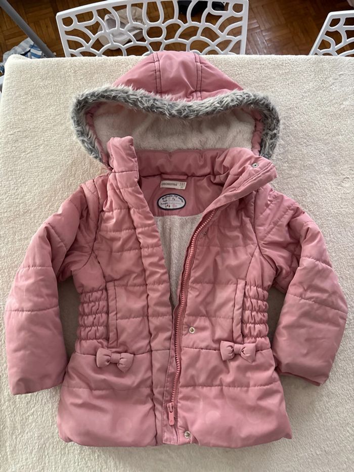 Manteau doudoune capuche 5 ans