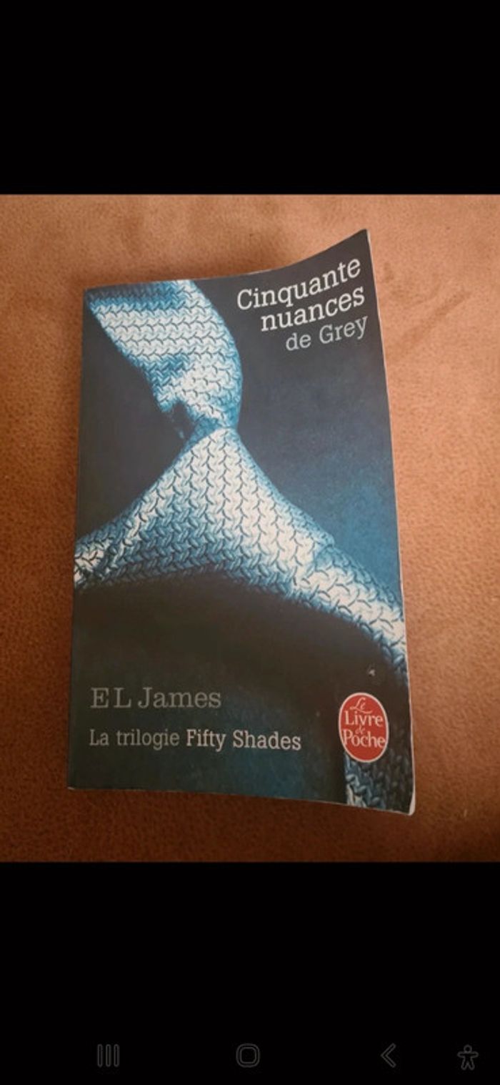 Livre Cinquante nuances de grey