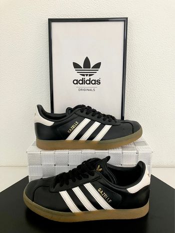 Adidas Originals Gazelle Indoor Black / White