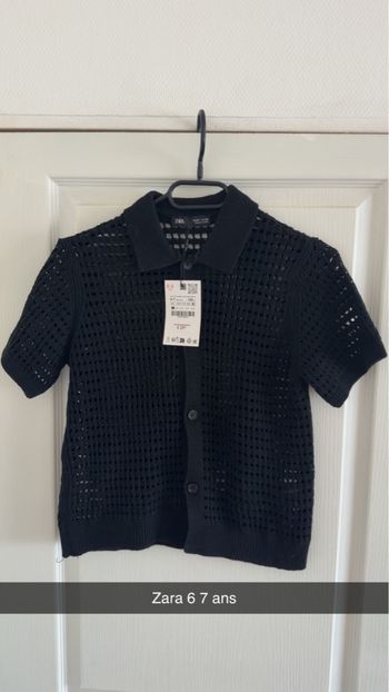 Chemise ajourée Zara 