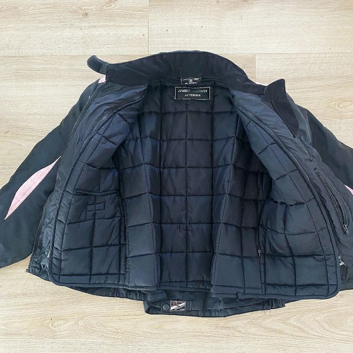 Mac Adam Blouson de moto Vicky Femme Exclusive Biker Noir et Rose motard (Taille 38) - photo numéro 8