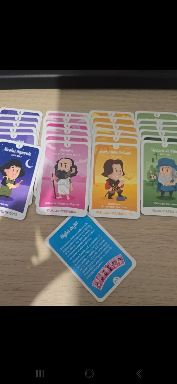 Jeux 7 familles - photo numéro 2