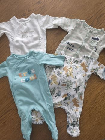 Lot de 4 pyjamas