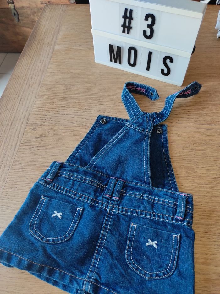 Robe Salopette en jean - photo numéro 2