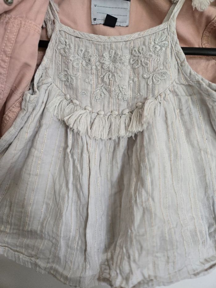 Veste en jean tee shirt - photo numéro 7