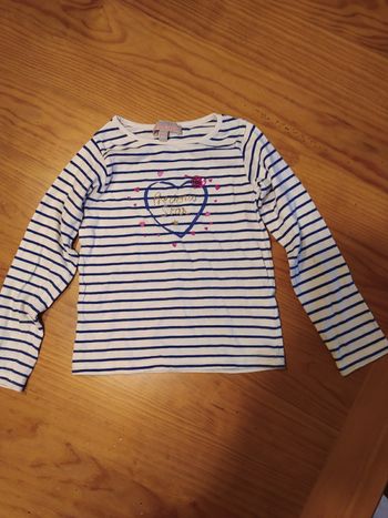Tee shirt Lisa rose 2/3 ans