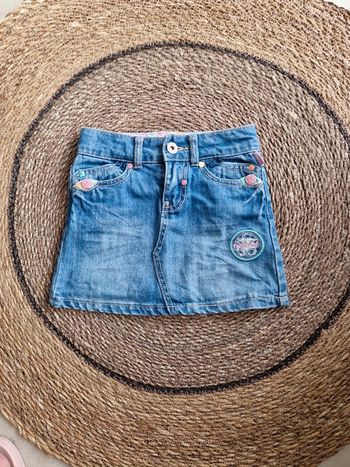 Jolie jupe en jean Creeks taille 5 ans