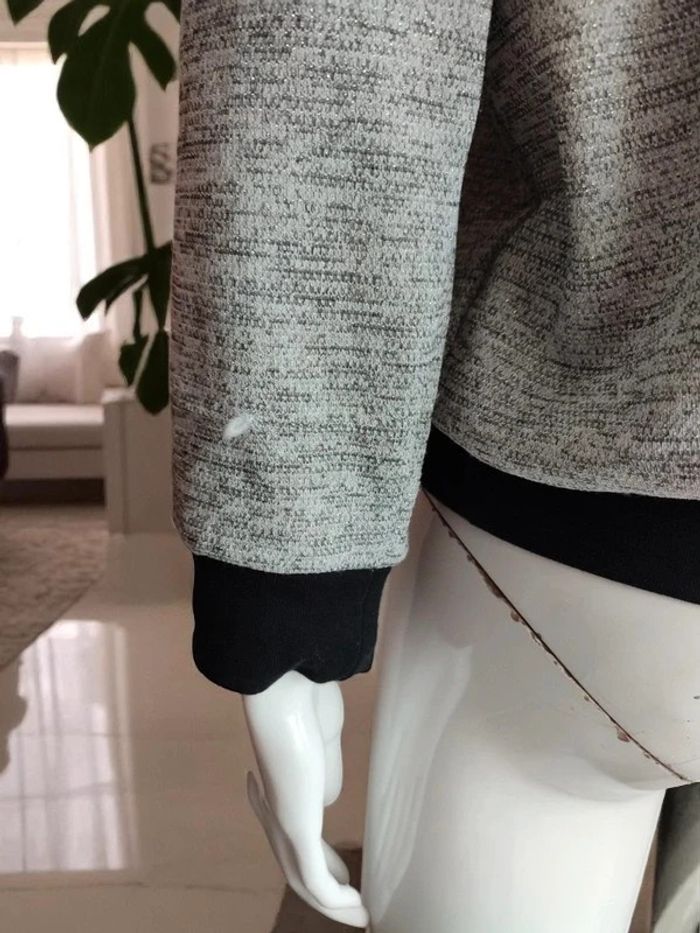 Pull argenté (lire mesures avant achat) - photo numéro 4