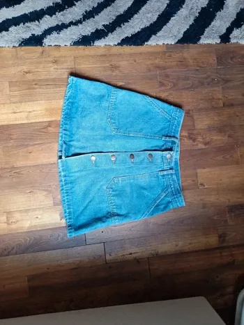 Jupe en jean court femme