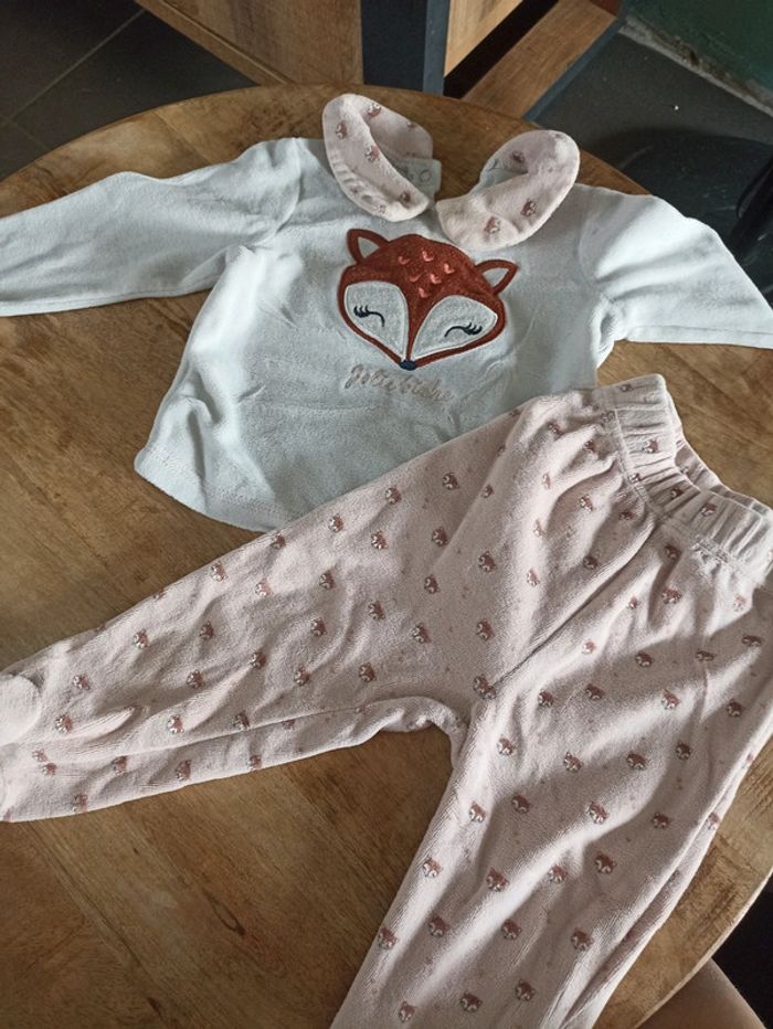 Pyjama fille 2 pièces 9 mois
