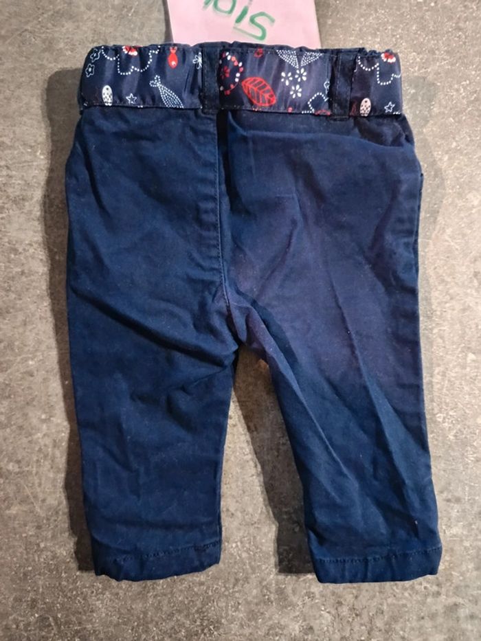 Pantalon bleu 3 mois - photo numéro 3