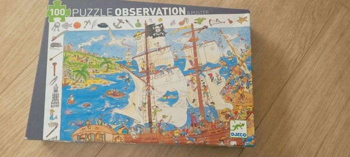 Puzzle observation 100 pièces