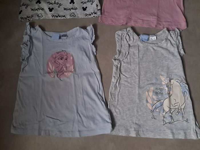 Tee shirt minnie et reine des neiges - photo numéro 3
