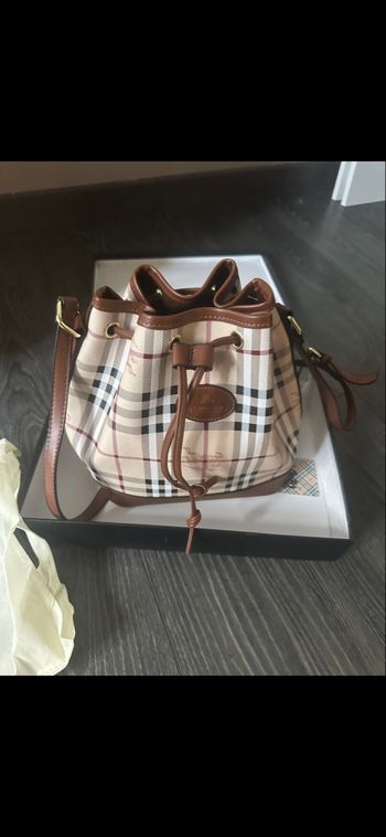 Sac seau neuf beige 