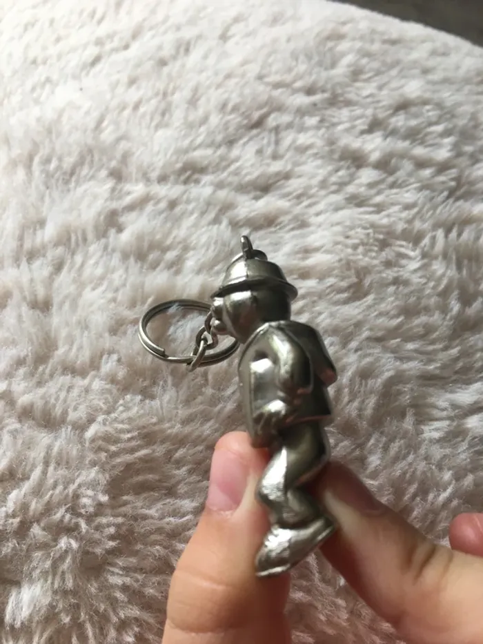 Porte clé bonhomme ddp métal collection - photo numéro 8