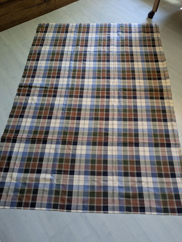 Tissu carreaux Vintage neuf - photo numéro 2