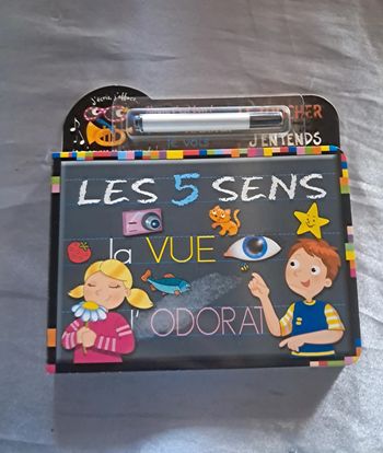 J'écris, j'efface - 5 sens - livres Weleda