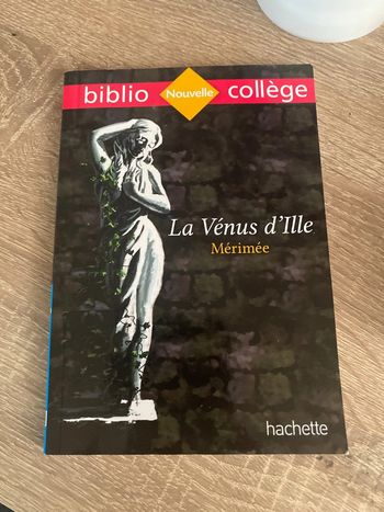 La venus d’îlle .  Bibliocollege