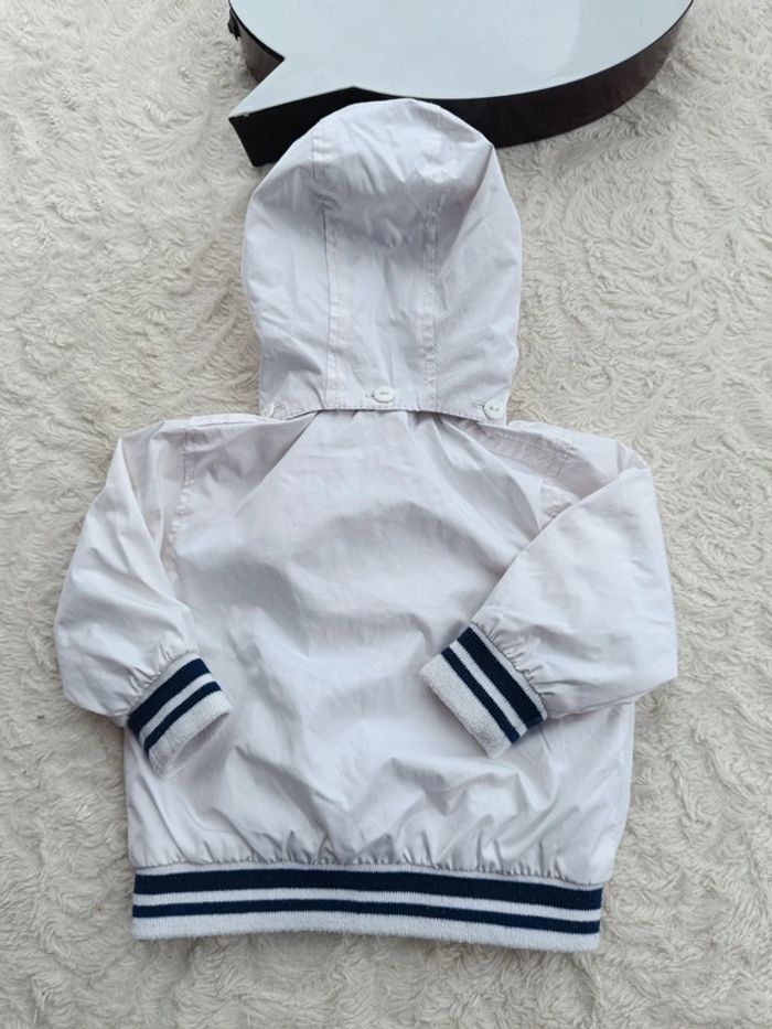 Blouson style imperméable ou coupe vent veste à capuche Garçon 6 mois club des marins Tom et Kiddy - photo numéro 9