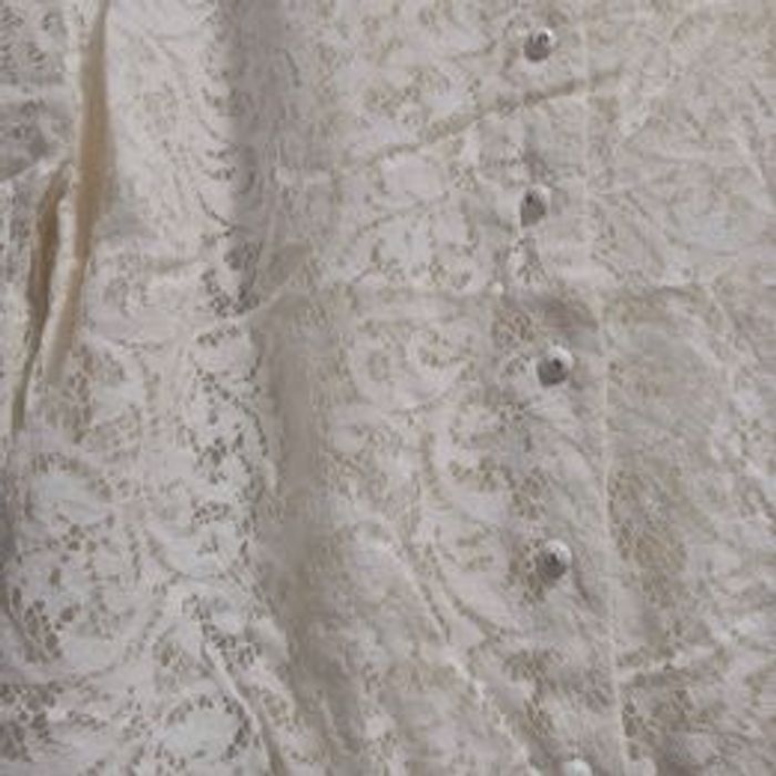 Chemisier à dentelle beige - photo numéro 2