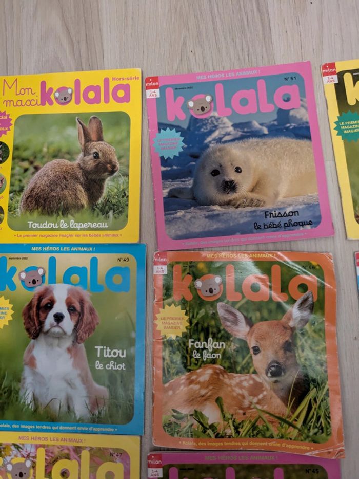 Lot de 12 magazines koala 1-4 ans et albums - photo numéro 2