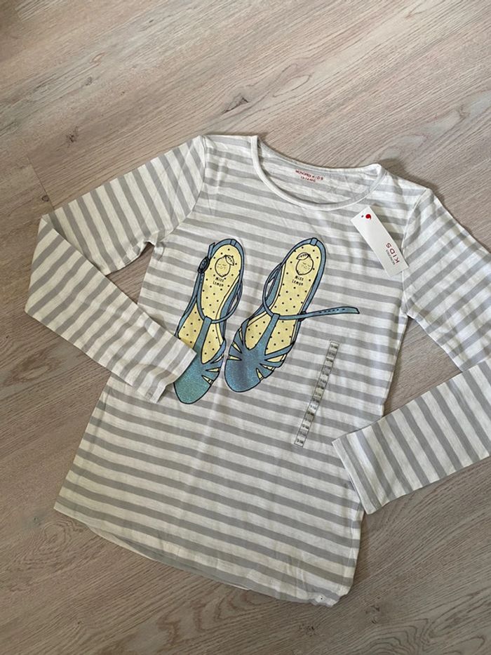 Tee shirt T-shirt Monoprix taille 14 ans Neuf