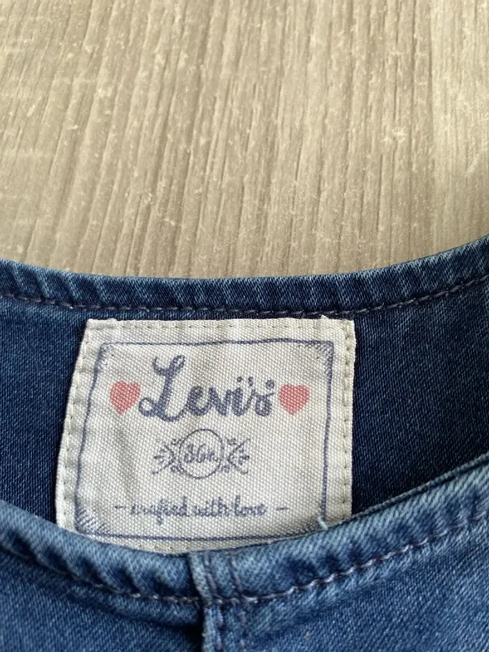 Robe en jean fin Levis 36 mois - photo numéro 2