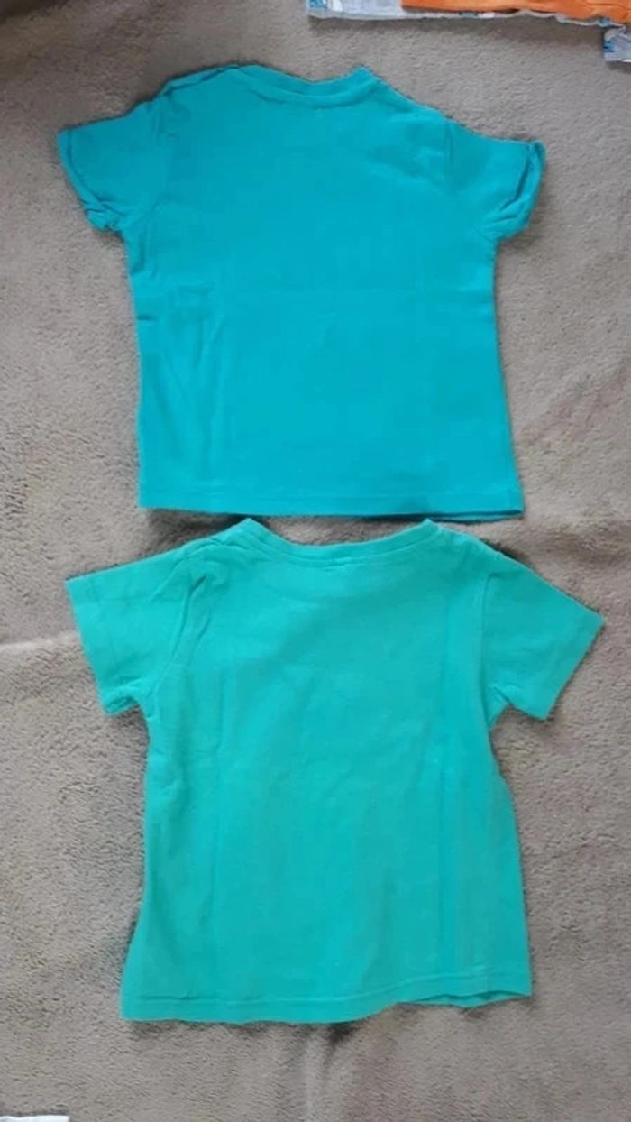 Lot t-shirts garçon 9-12 mois - photo numéro 5