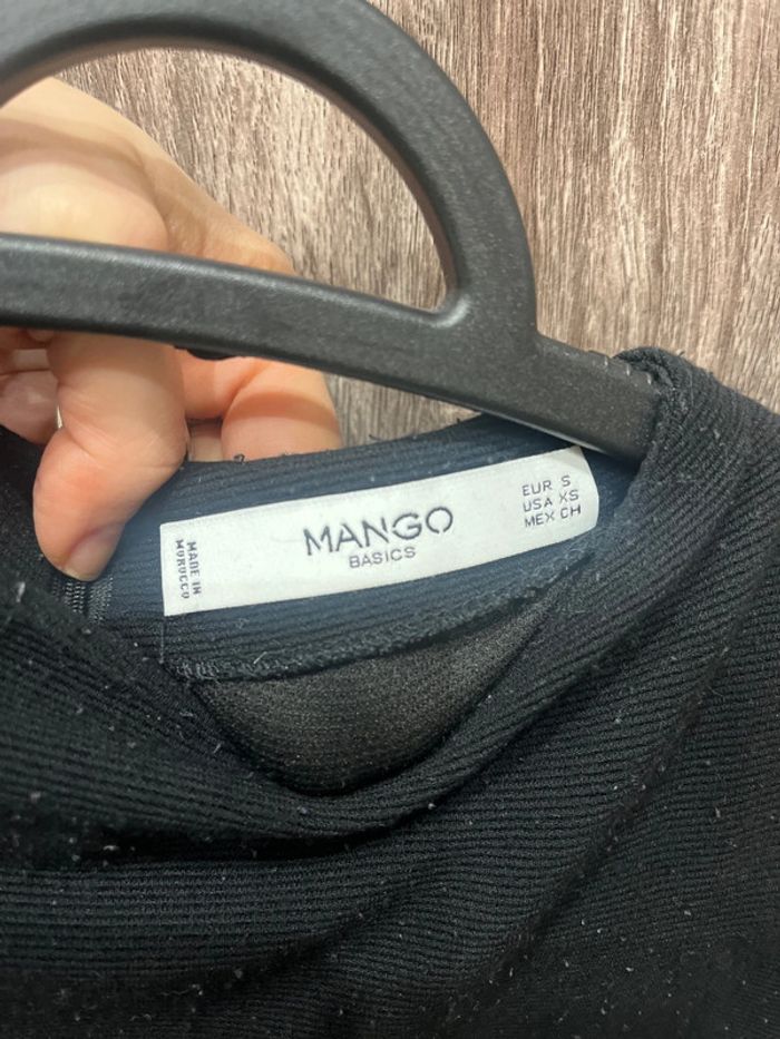 Robe Mango noir 🖤 taille S - photo numéro 3