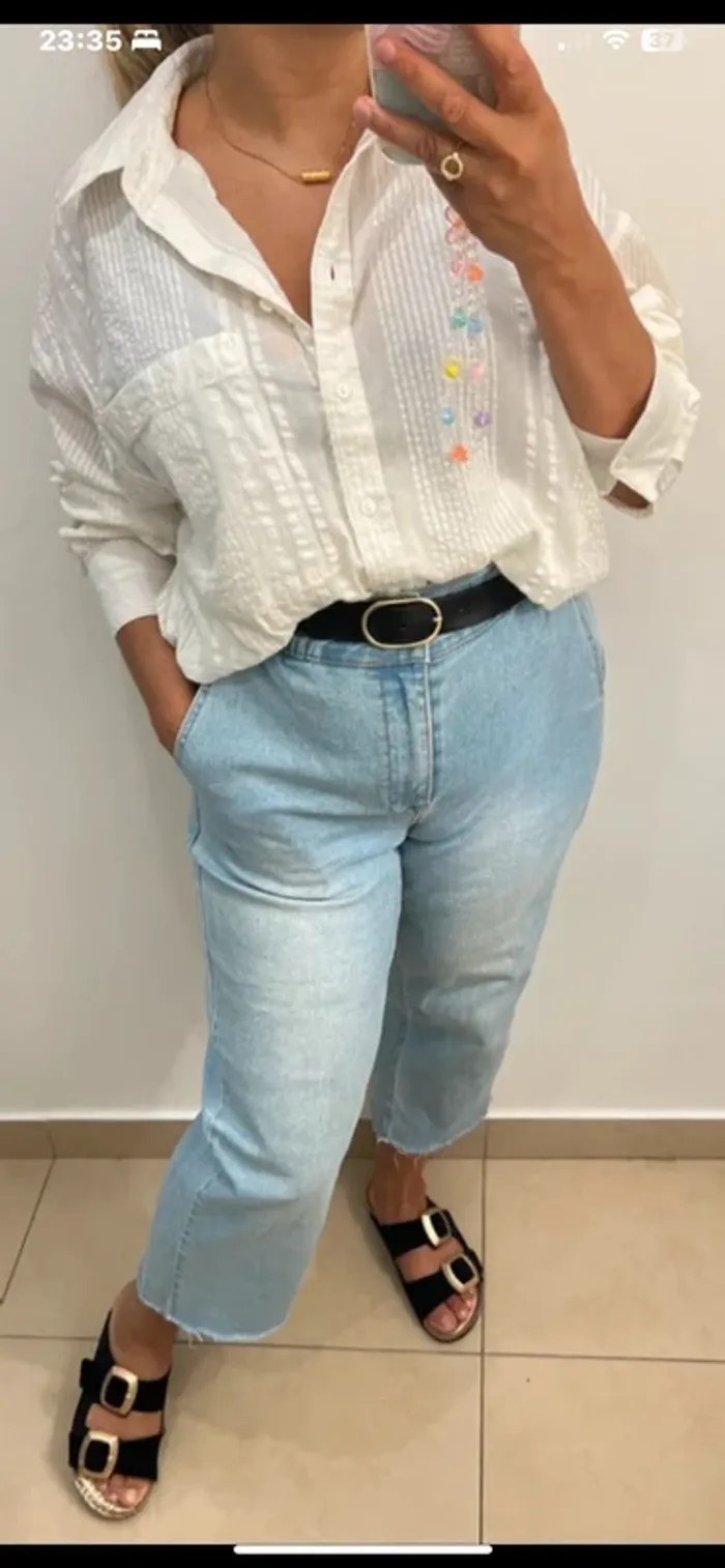 Chemise blanche oversize - photo numéro 2