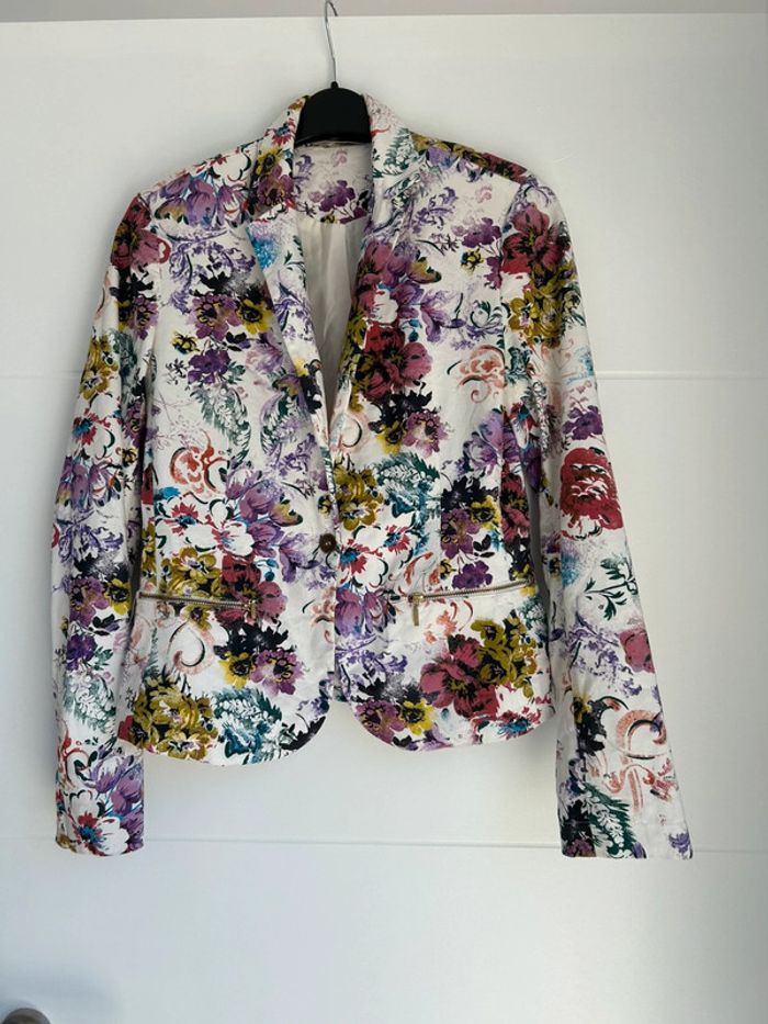 Blazer fleuri