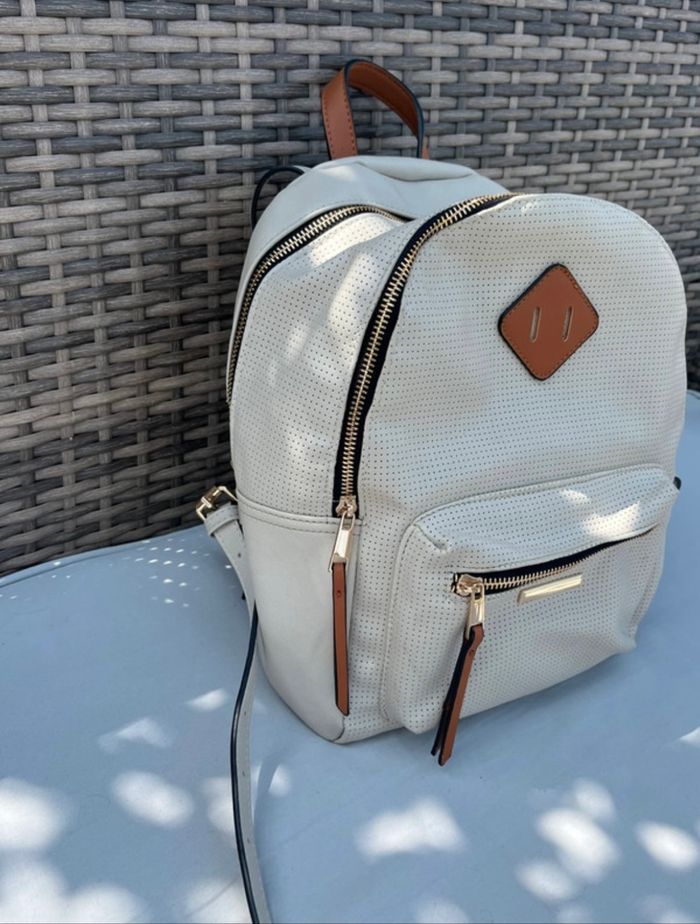 Sac à dos beige - photo numéro 2