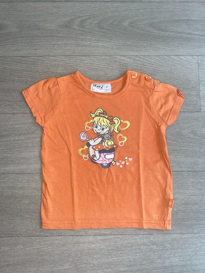 T-shirt 9-12mois (80cm)