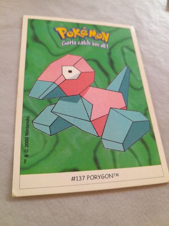 Carte pokemon porygon