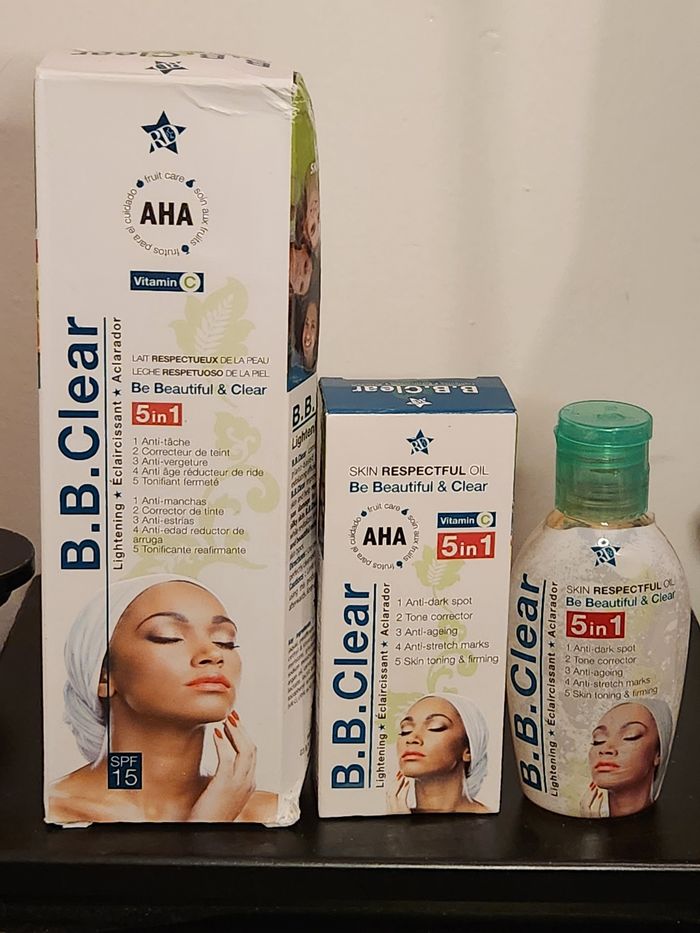 Crème et huile BB Clear