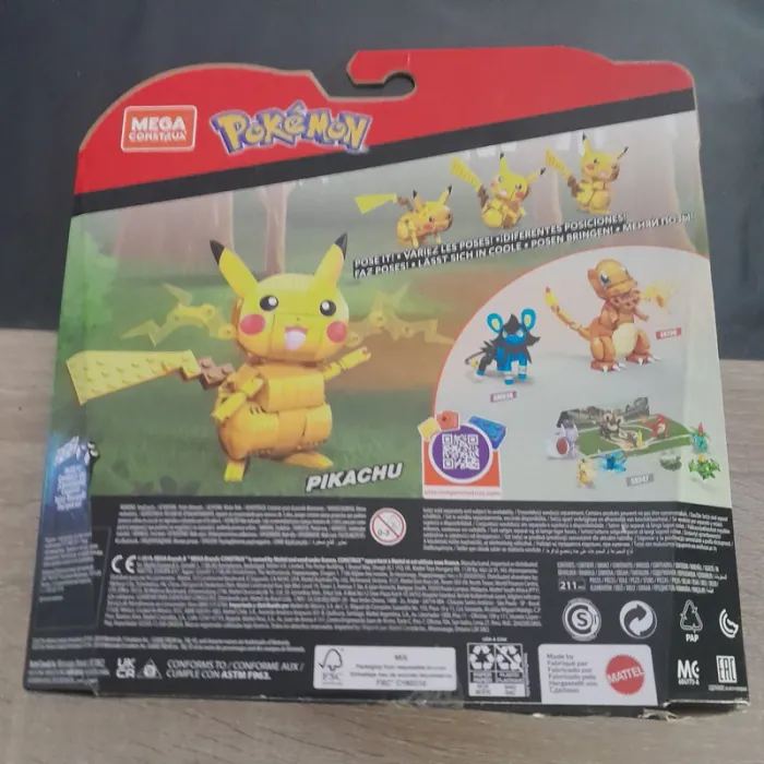 boîte Mega construx Pokemon Pikachu - photo numéro 2