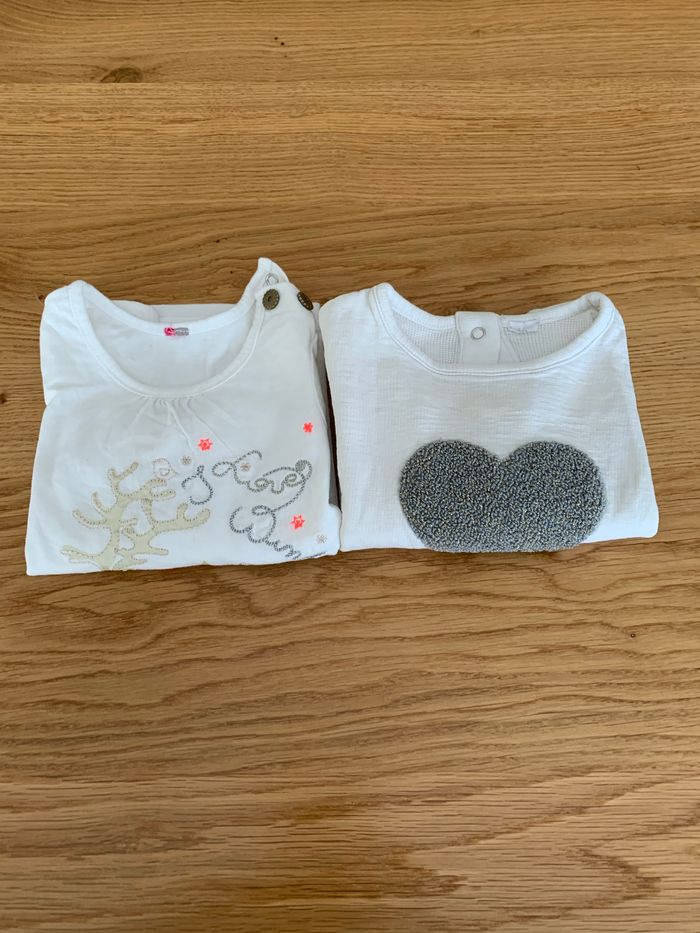 Lot t-shirts manches longues