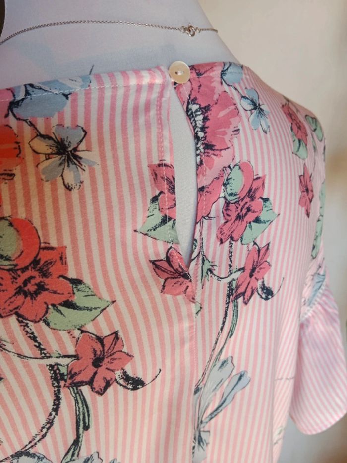 Chemise rayée ajouré - photo numéro 9