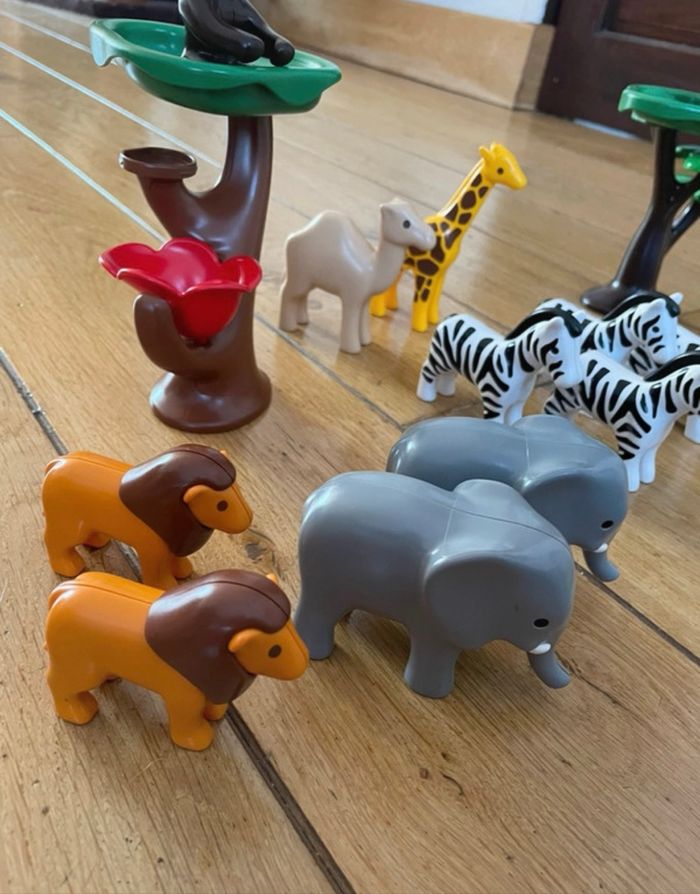 Lot animaux savane Playmobil 123 - photo numéro 3